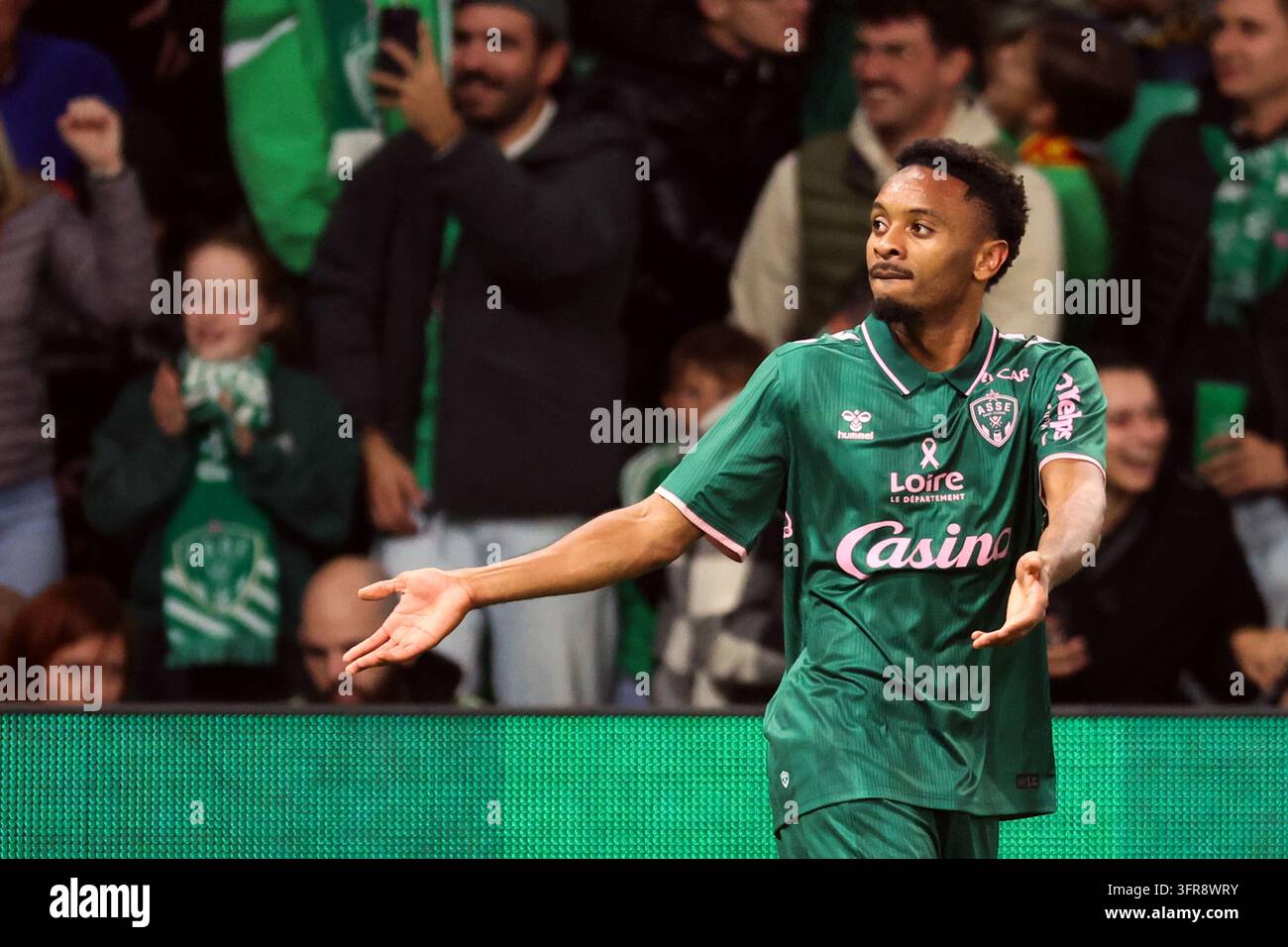 Thierno BALLO de Saint Etienne during Ligue 2 BKT match between of ...