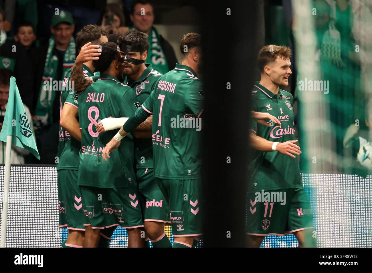 Thierno BALLO de Saint Etienne during Ligue 2 BKT match between of ...