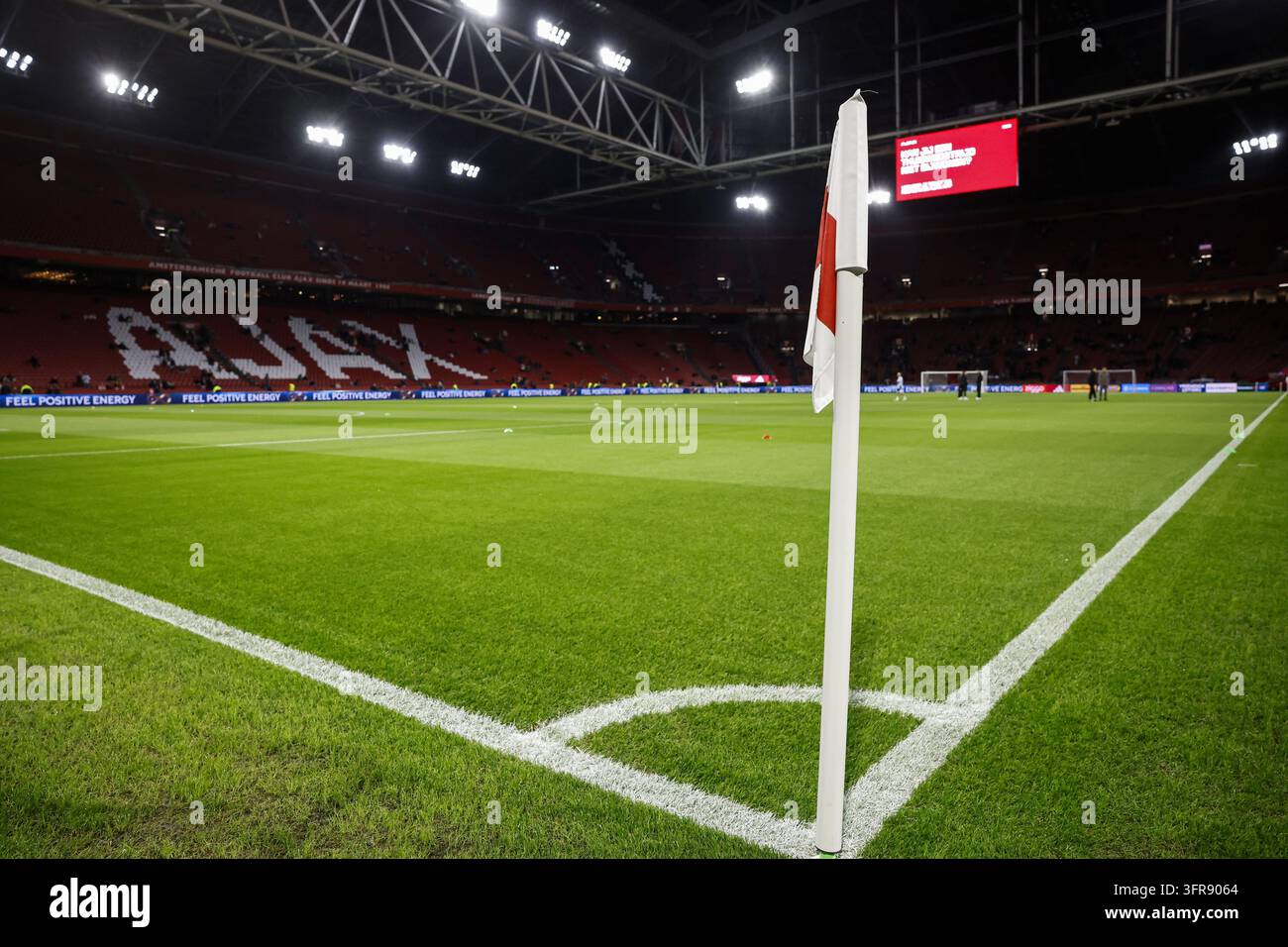 AMSTERDAM - Overview of the stadium prior to the Dutch Eredivisie match ...
