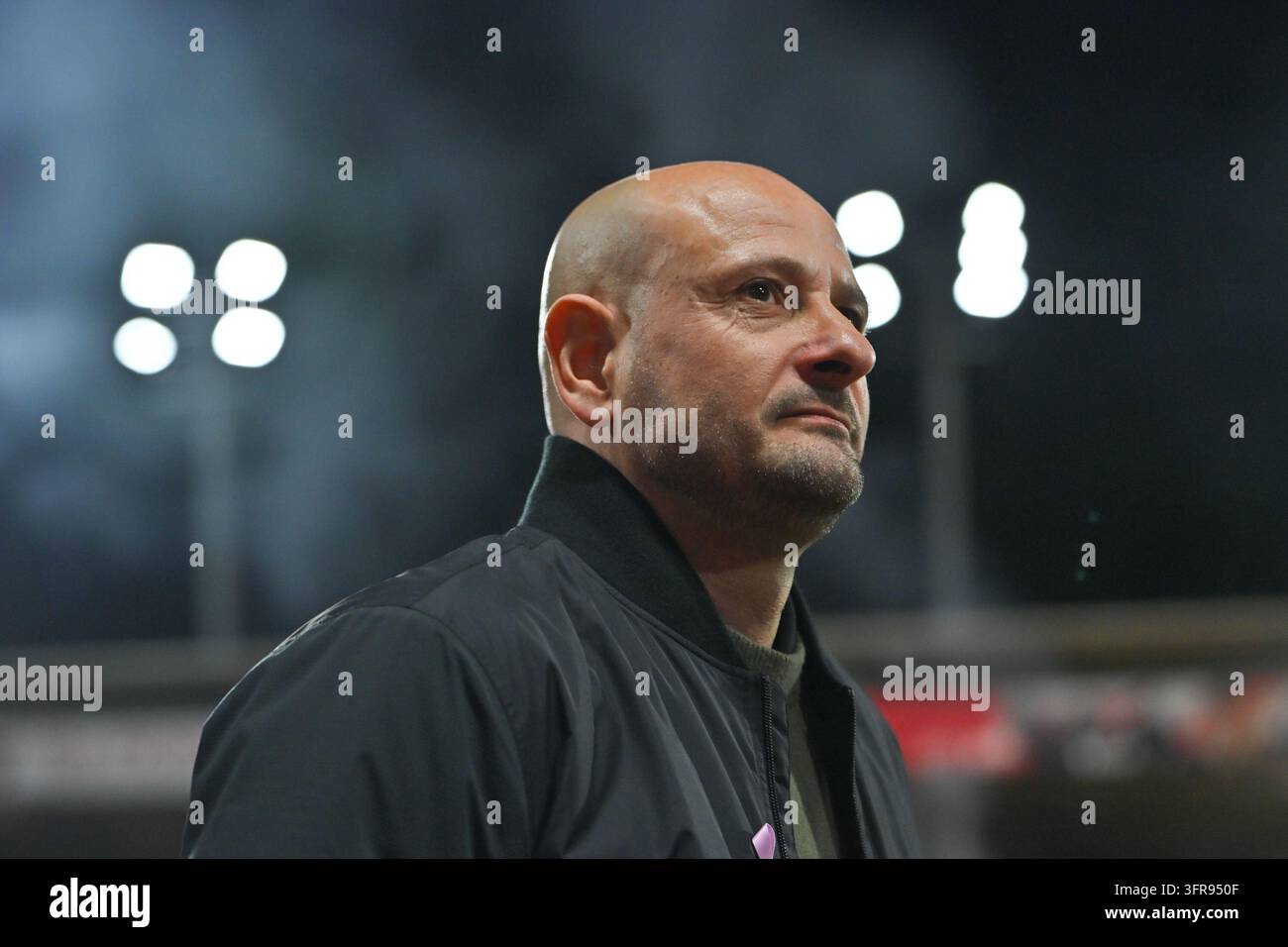 Julien LACHUER during Ligue 1 McDonald's match between Brest and Angers ...