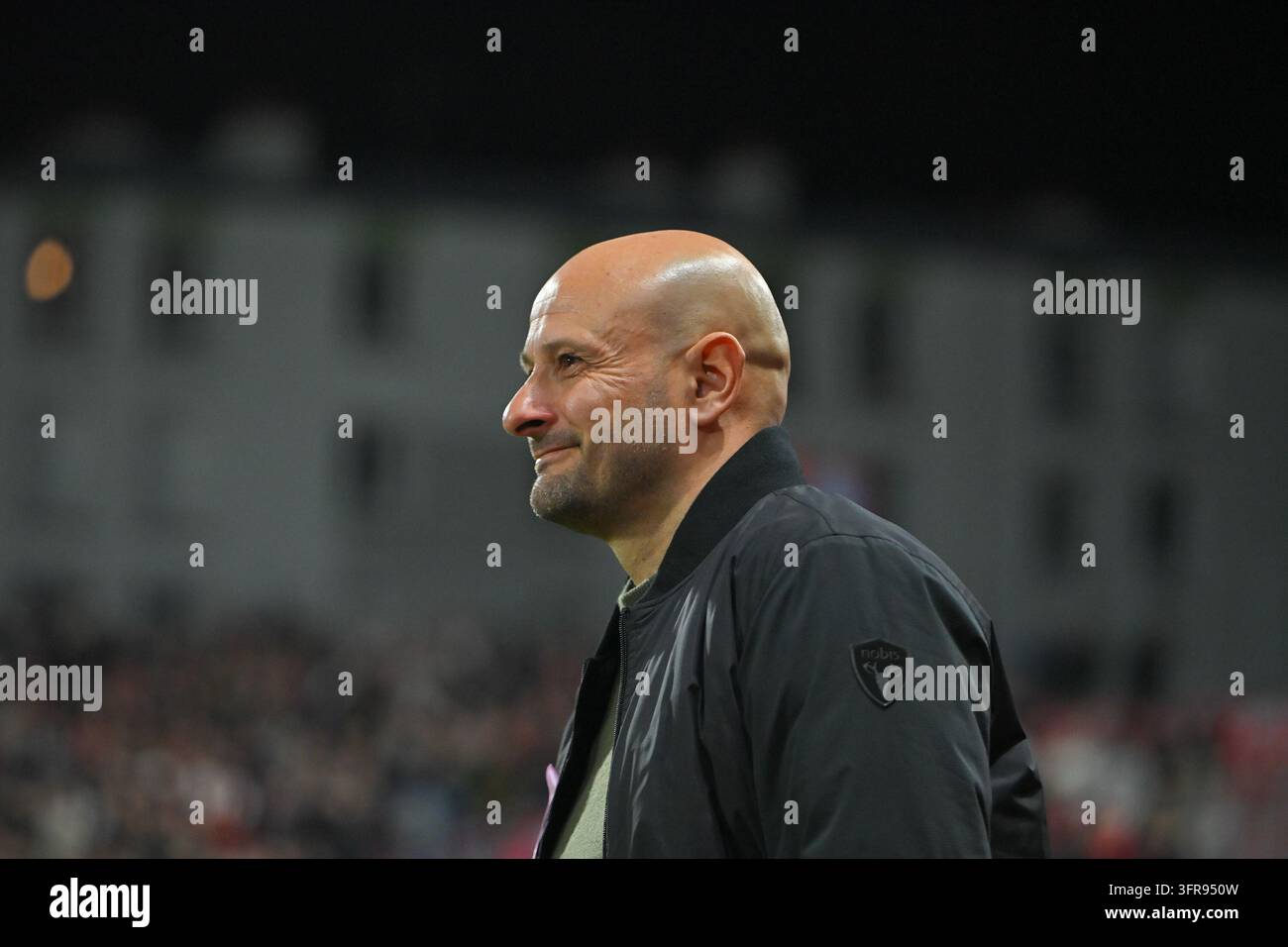 Julien LACHUER during Ligue 1 McDonald's match between Brest and Angers ...