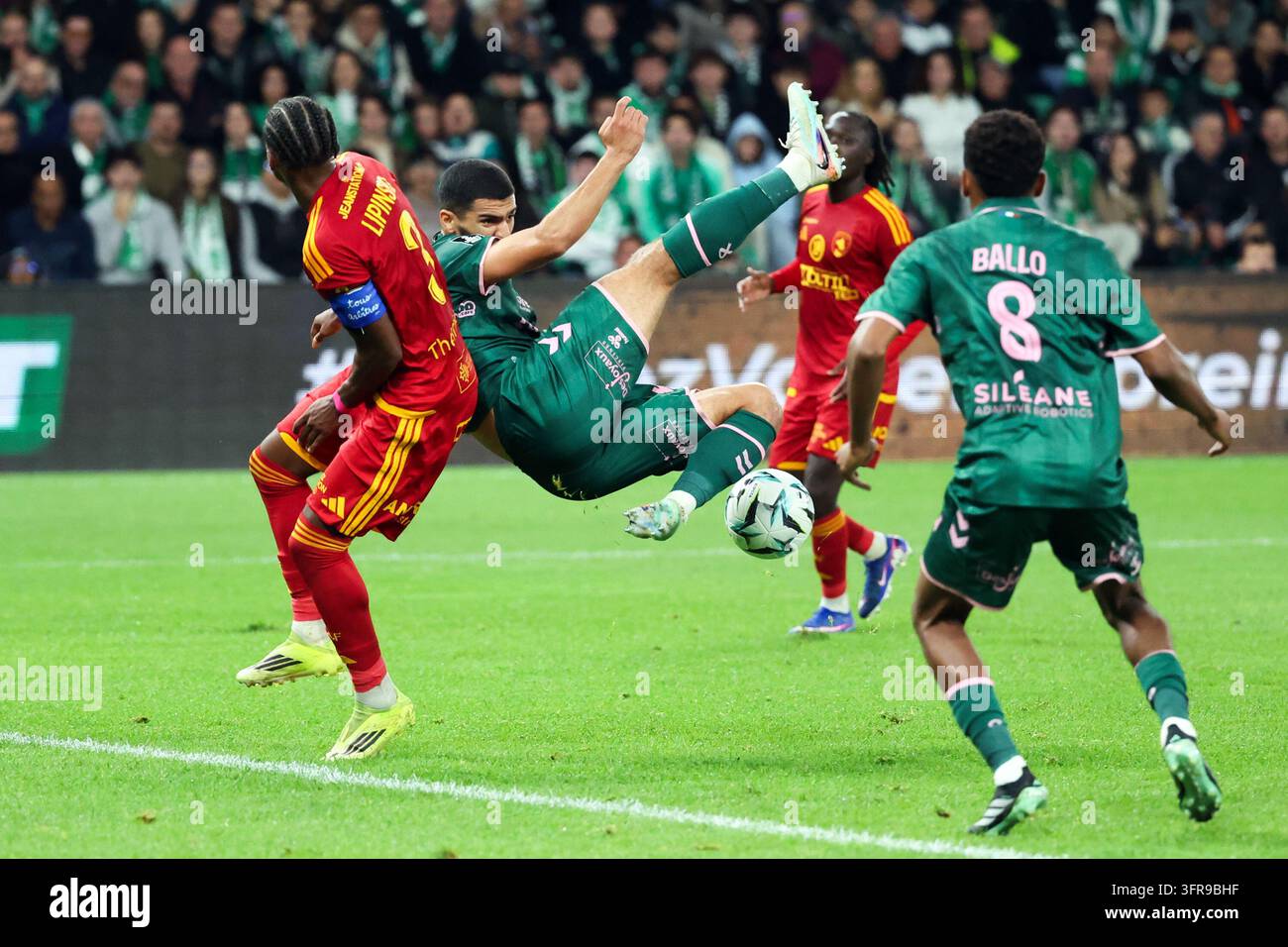 Sohaib NAIR de Saint Etienne during Ligue 2 BKT match between of Saint ...
