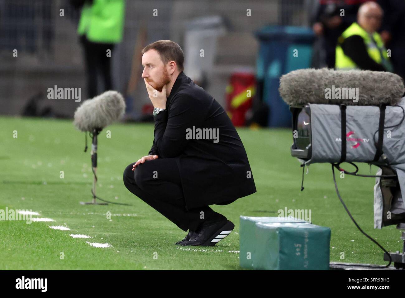 Ian CATHRO coach de Saint Etienne during Ligue 2 BKT match between of ...