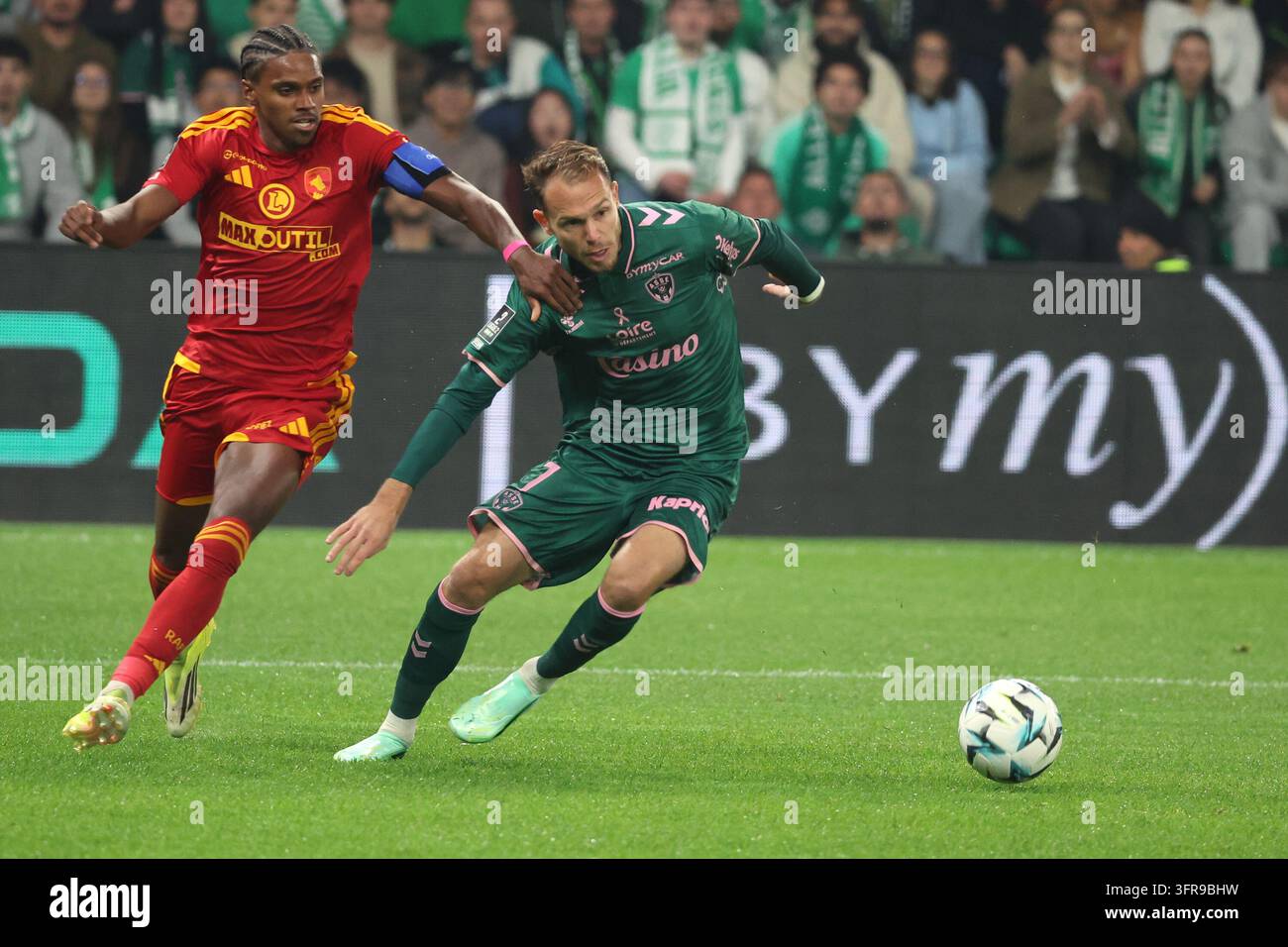 Irvin CARDONA de Saint Etienne during Ligue 2 BKT match between of ...