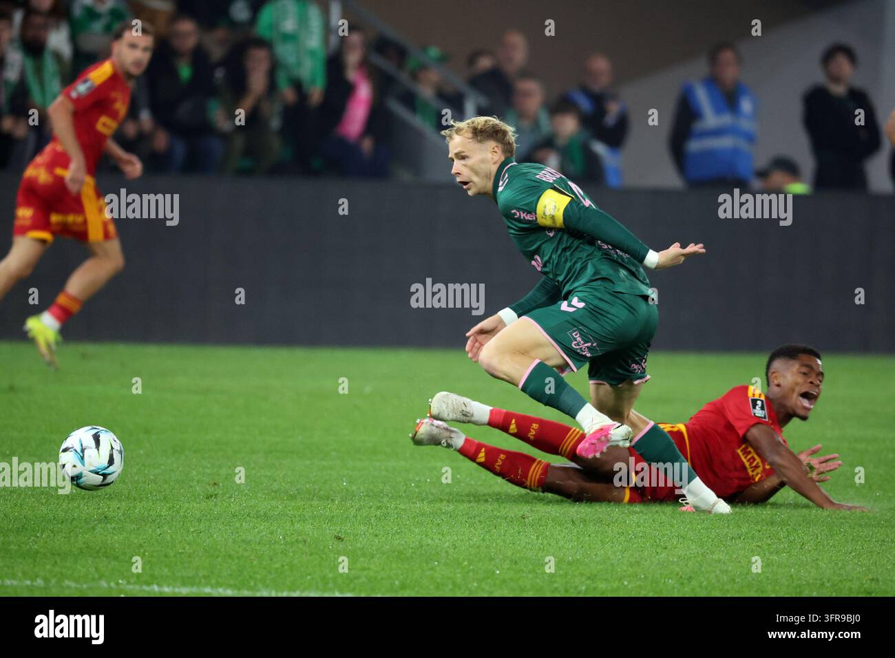 Maxime BERRNAUER de Saint Etienne during Ligue 2 BKT match between of ...