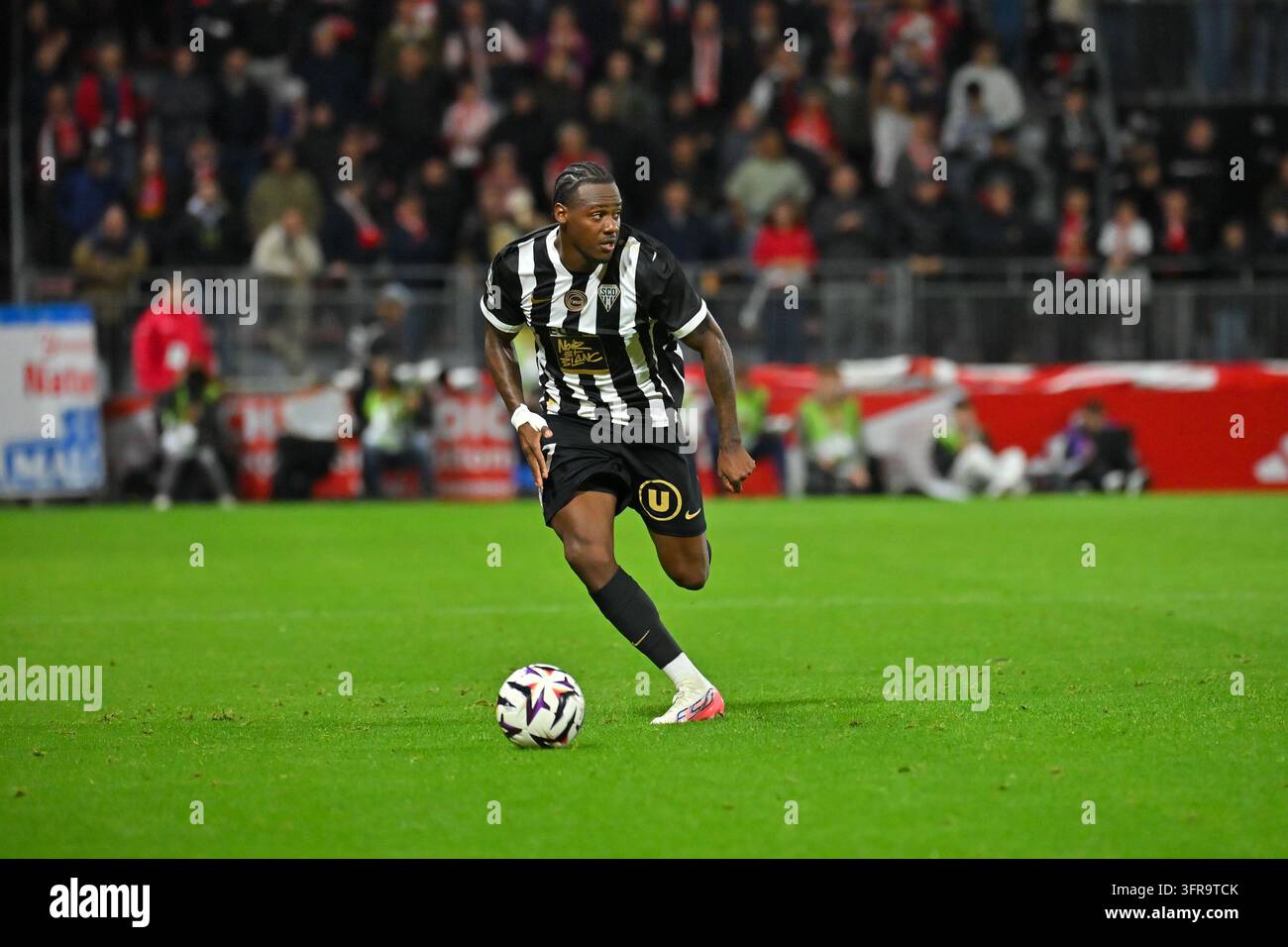 Lilian RAOLISOA of ANGERS during Ligue 1 McDonald's match between Brest ...