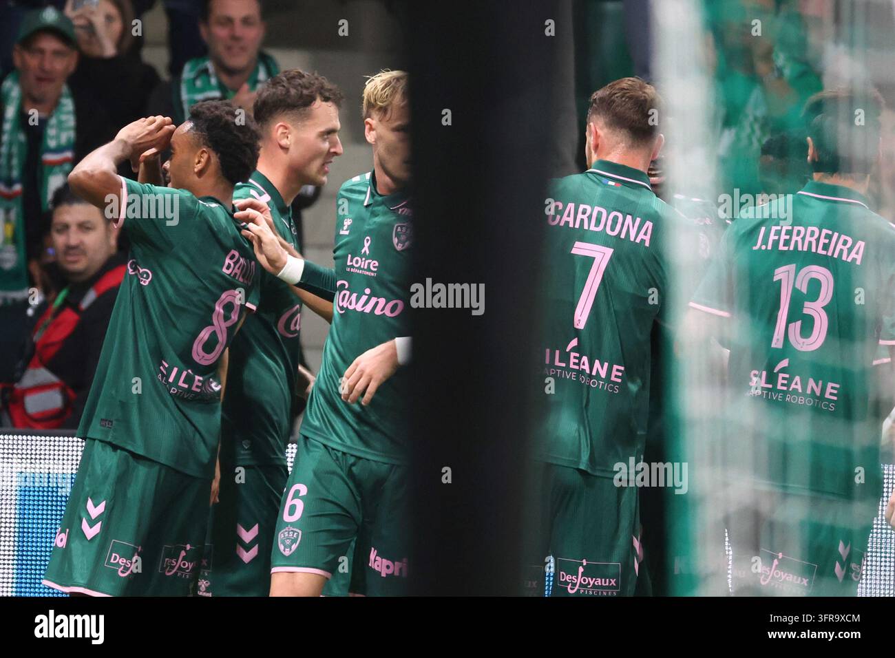 Thierno BALLO de Saint Etienne during Ligue 2 BKT match between of ...