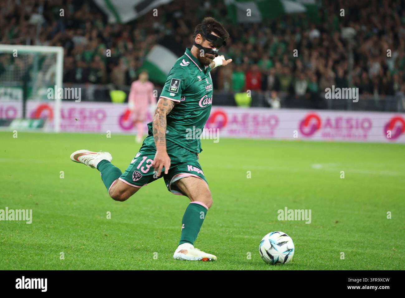 Joao FERREIRA de Saint Etienne during Ligue 2 BKT match between of ...