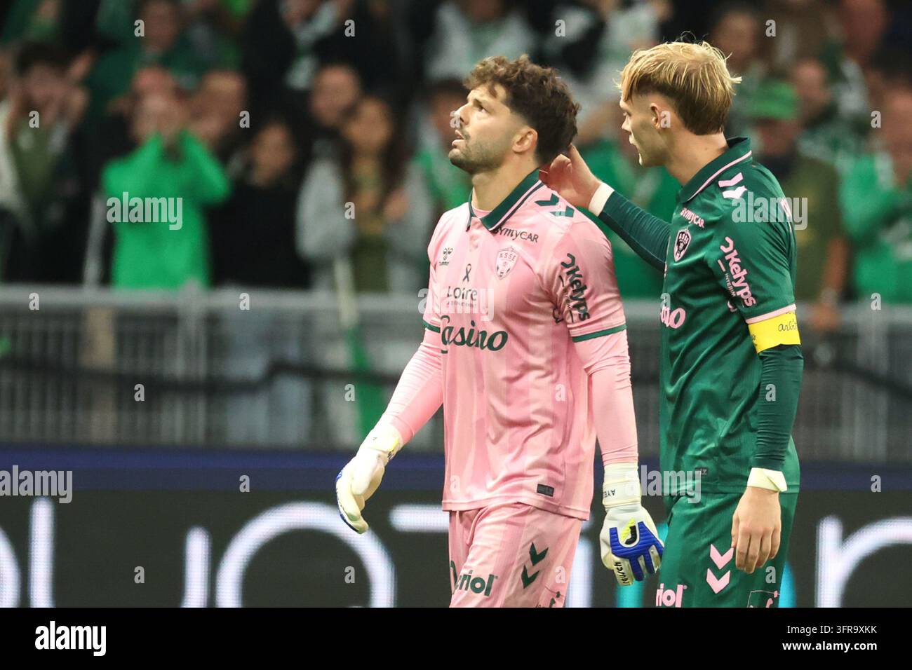 Gautier LARSONNEUR de Saint Etienne during Ligue 2 BKT match between of ...