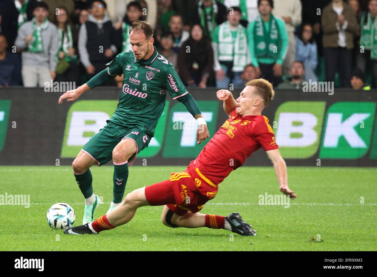 Irvin CARDONA de Saint Etienne during Ligue 2 BKT match between of ...