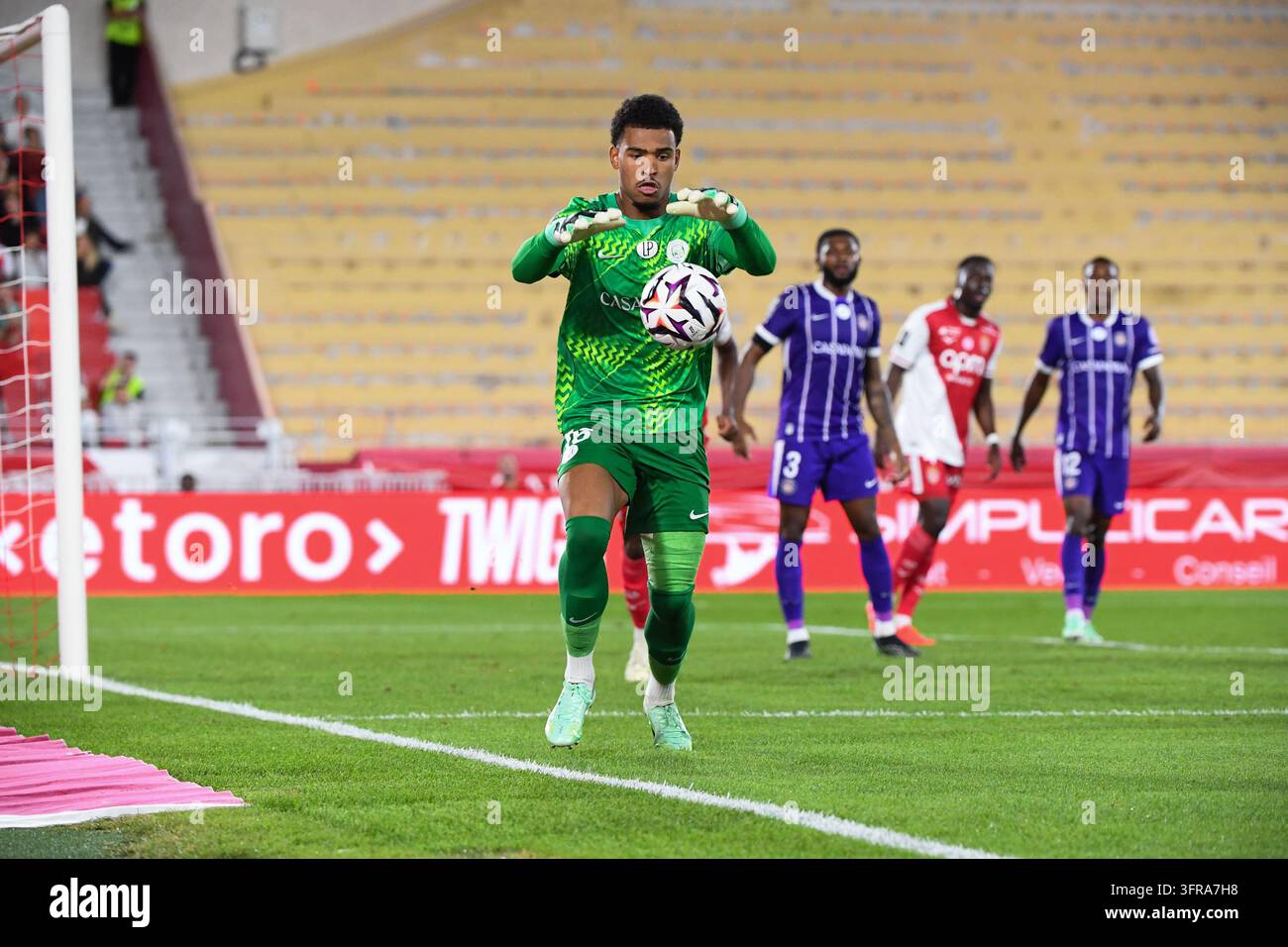 Guillaume RESTES of Toulouse during Ligue 1 McDonald's match between ...