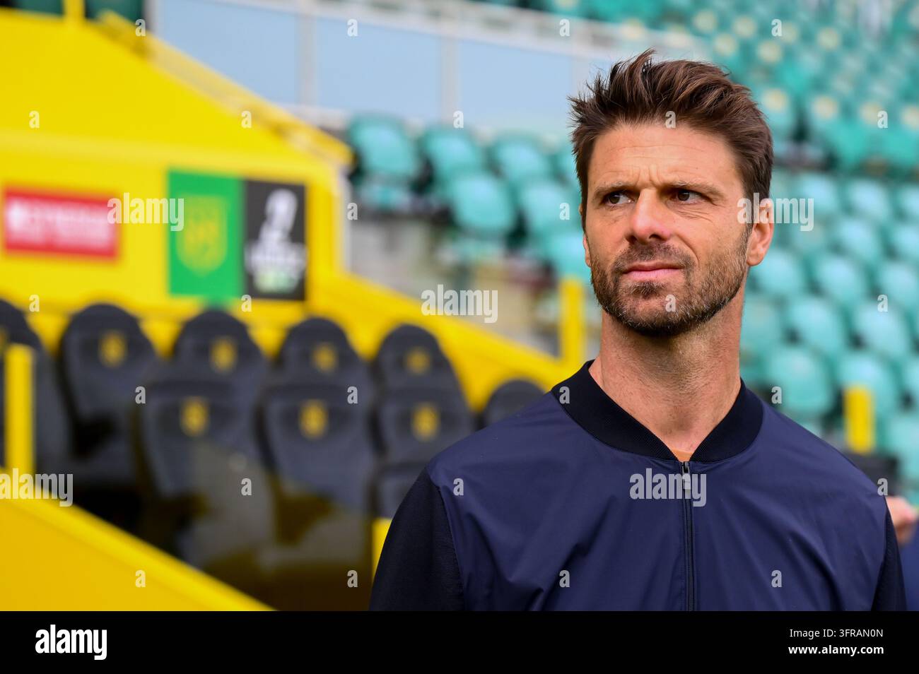 Gregory Poirier of Nantes during Ligue 2 BKT match between Nantes and ...