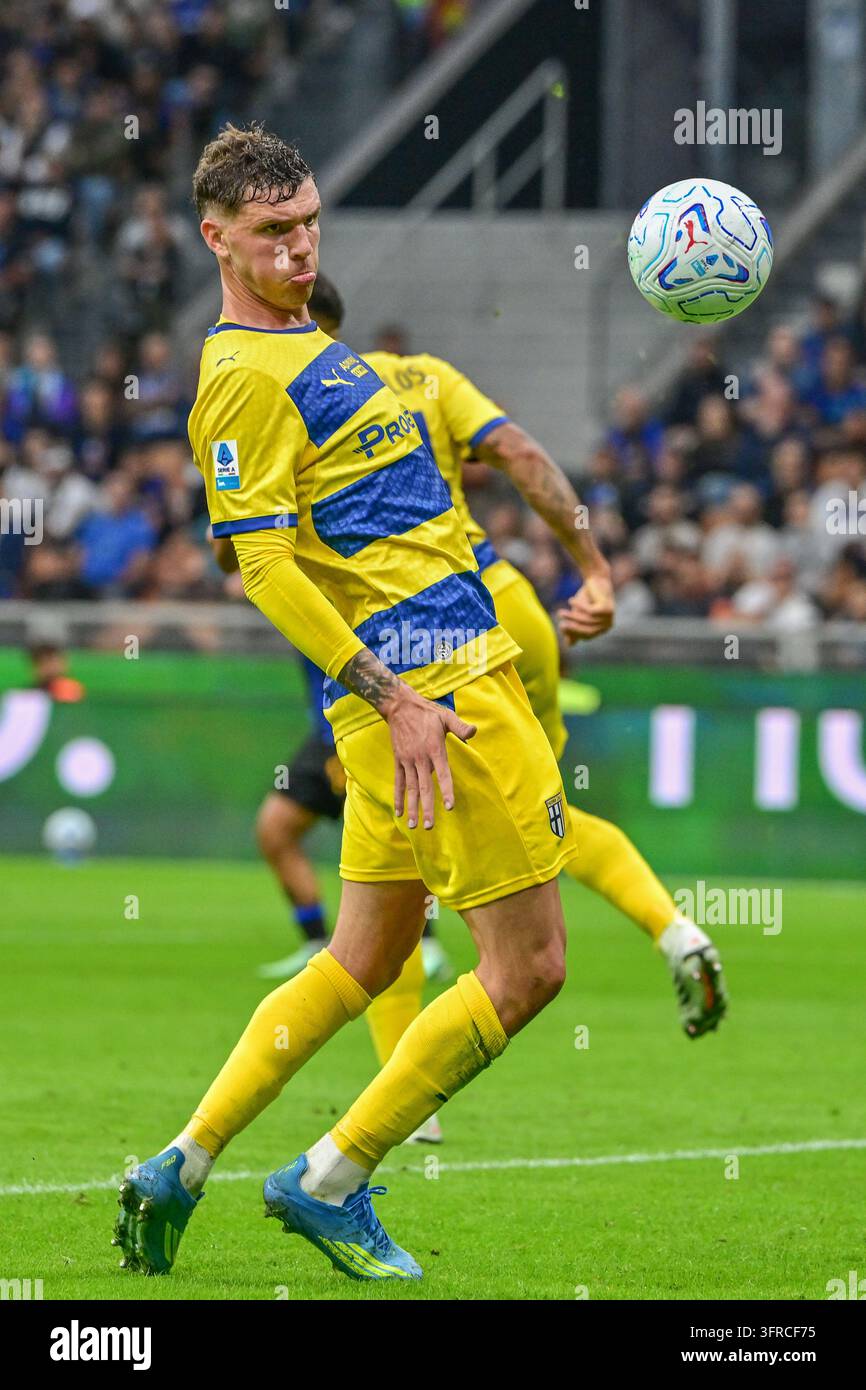 Milano, 10th, October 2026. Franco Carboni of Parma seen during the ...
