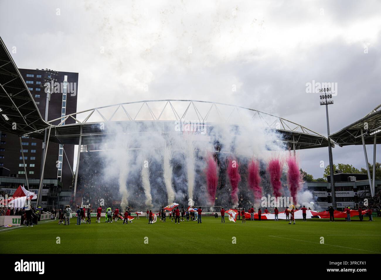 UTRECHT - Overview of the stadium during the Dutch Eredivisie match ...