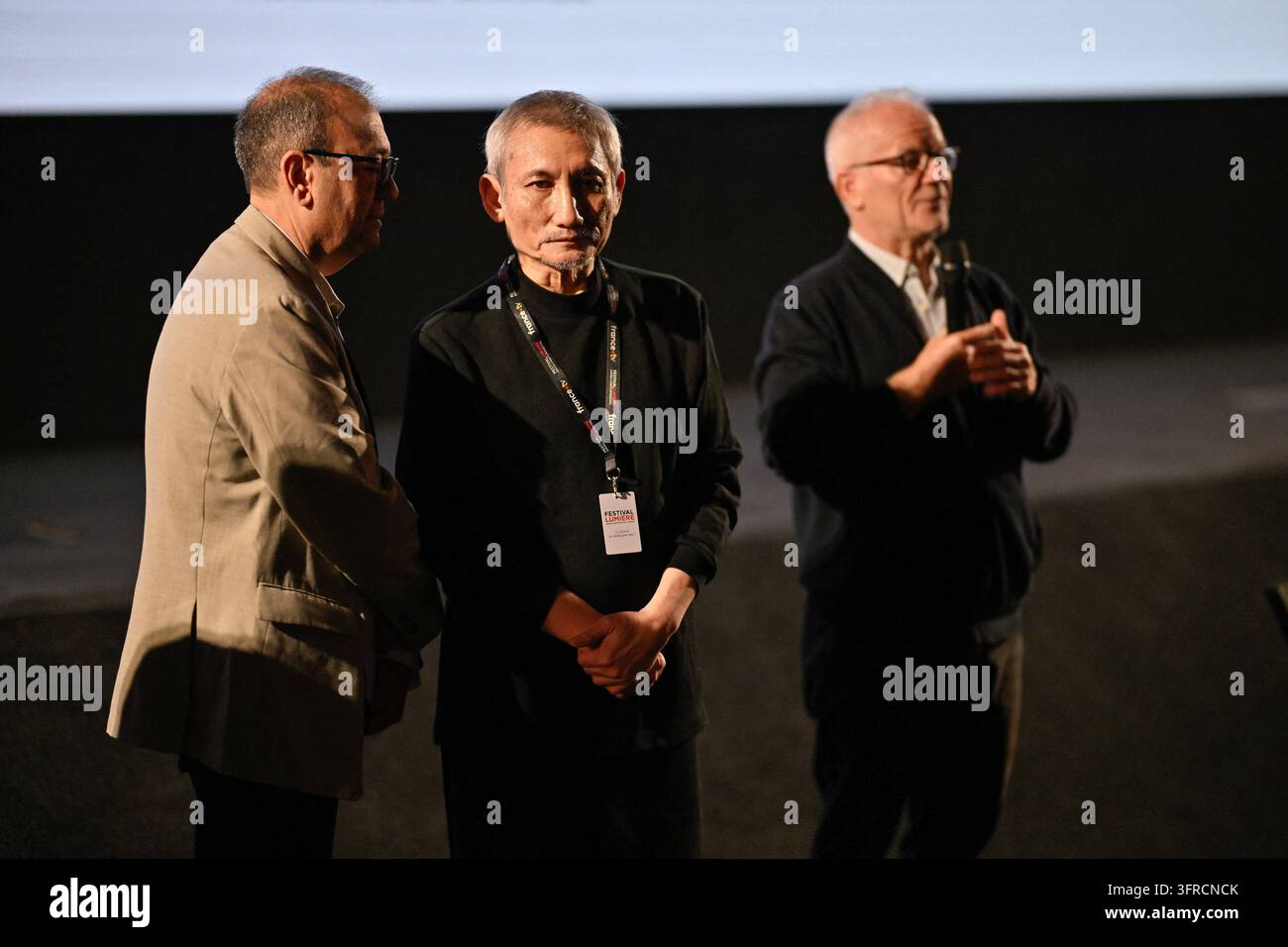 Tsui Hark holds a masterclass during the 18th Lyon Lumiere Film ...