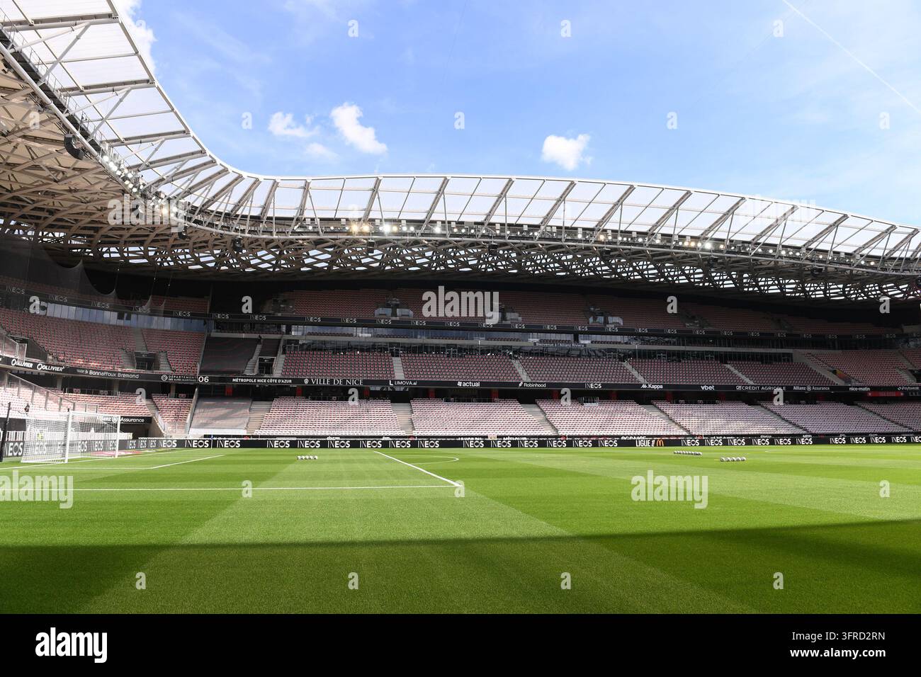 General View of Allianz Riviera during Ligue 1 McDonald's match between ...