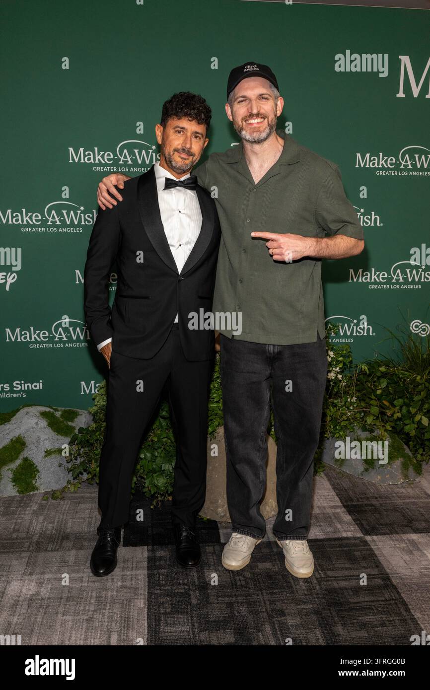 Wish Rapper Gala Host and chair Jedd Gold, Rapper Harry Mack attend 2026 Los ...