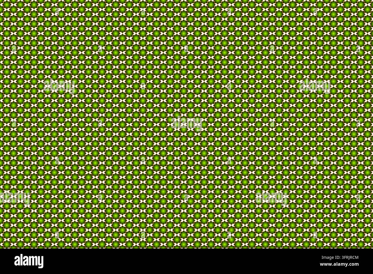 Geometric Green and White Star Pattern Background Abstract Seamless ...