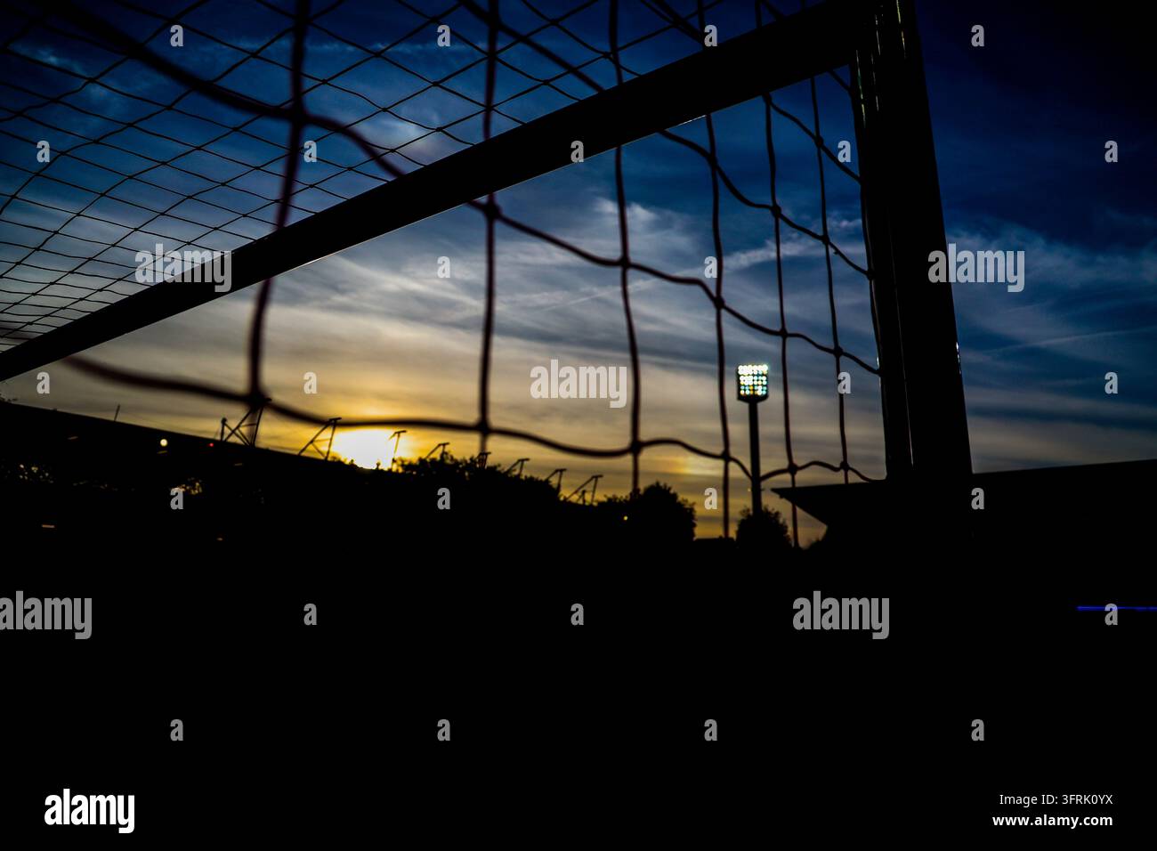 Illustration general view of Stade du Moustoir prior Ligue 1 McDonald's ...