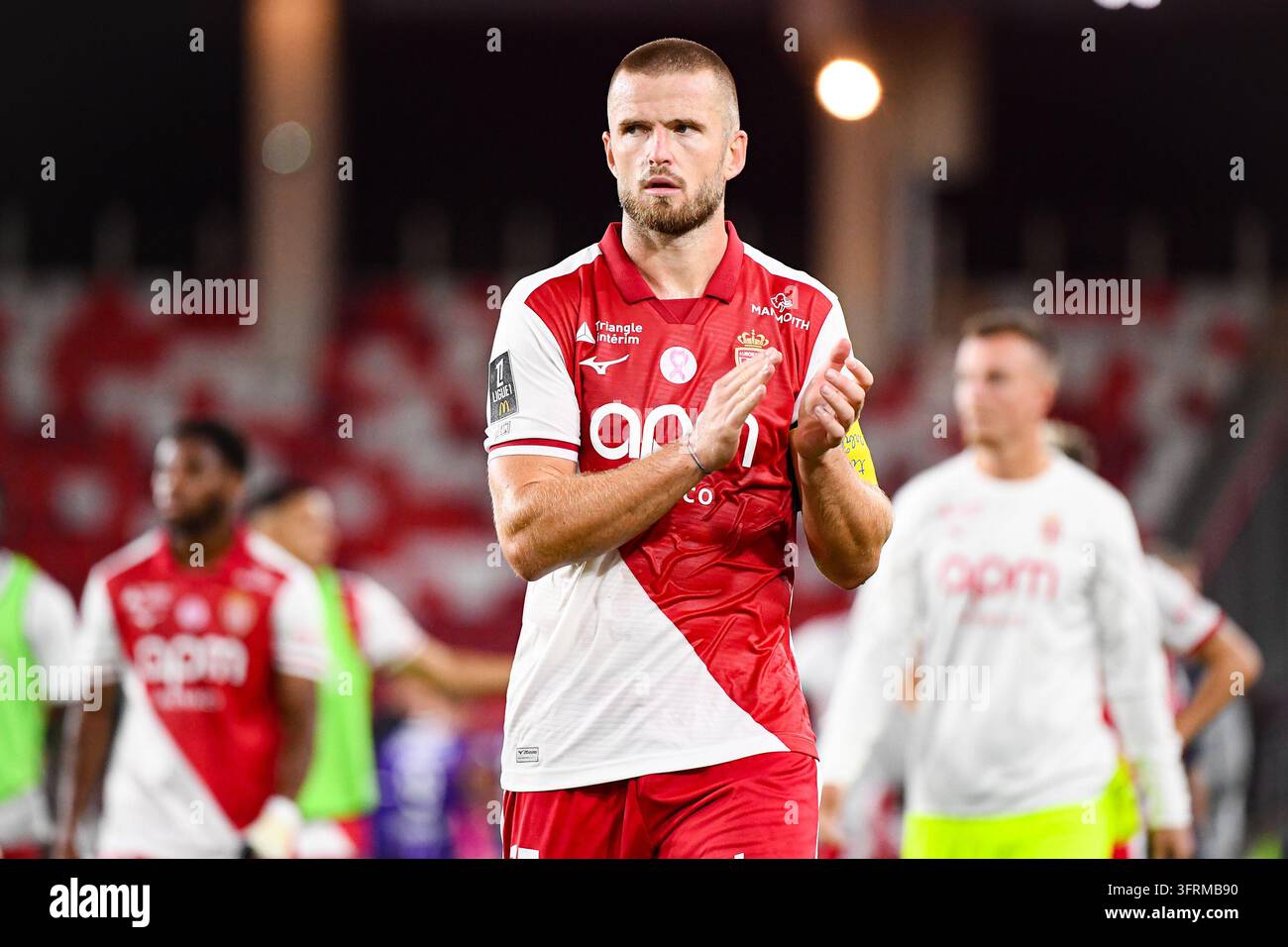Eric DIER of Monaco during Ligue 1 McDonald's match between Monaco and ...