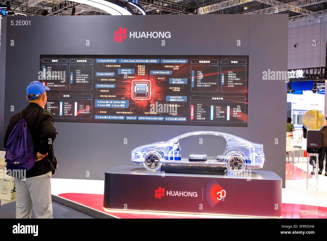 Hua Hong Semiconductor displays automotive-grade chips at the first ...