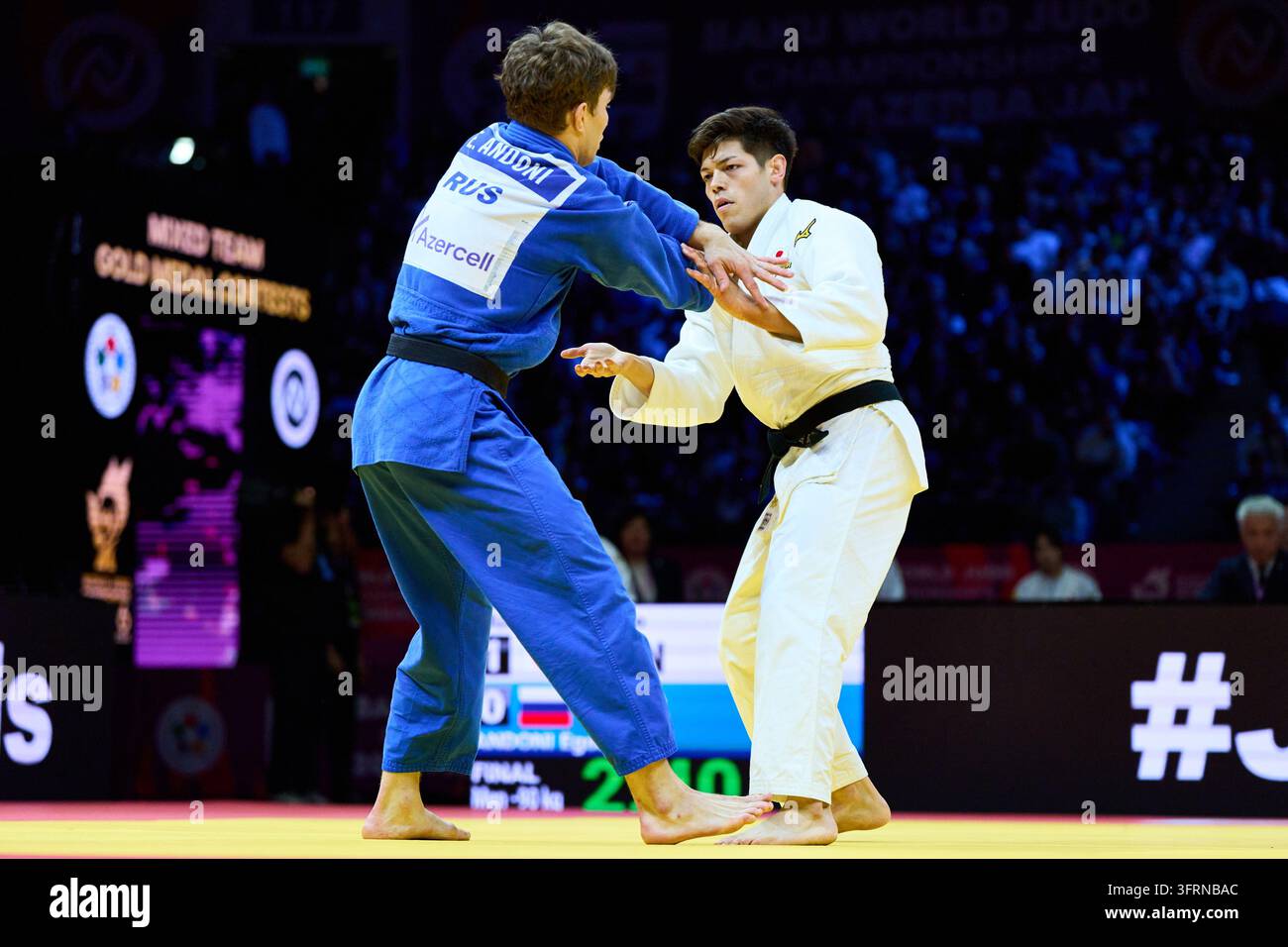 Sanshiro Murao Defends World Judo Title in Baku