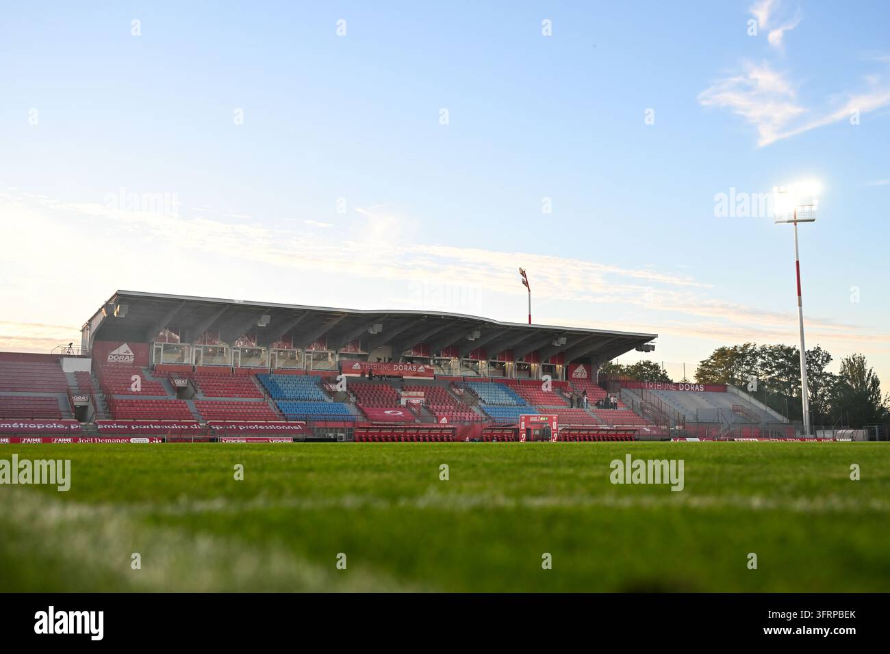 Stade Gaston Gérard DFCO - Metz during Ligue 2 BKT match between Dijon ...