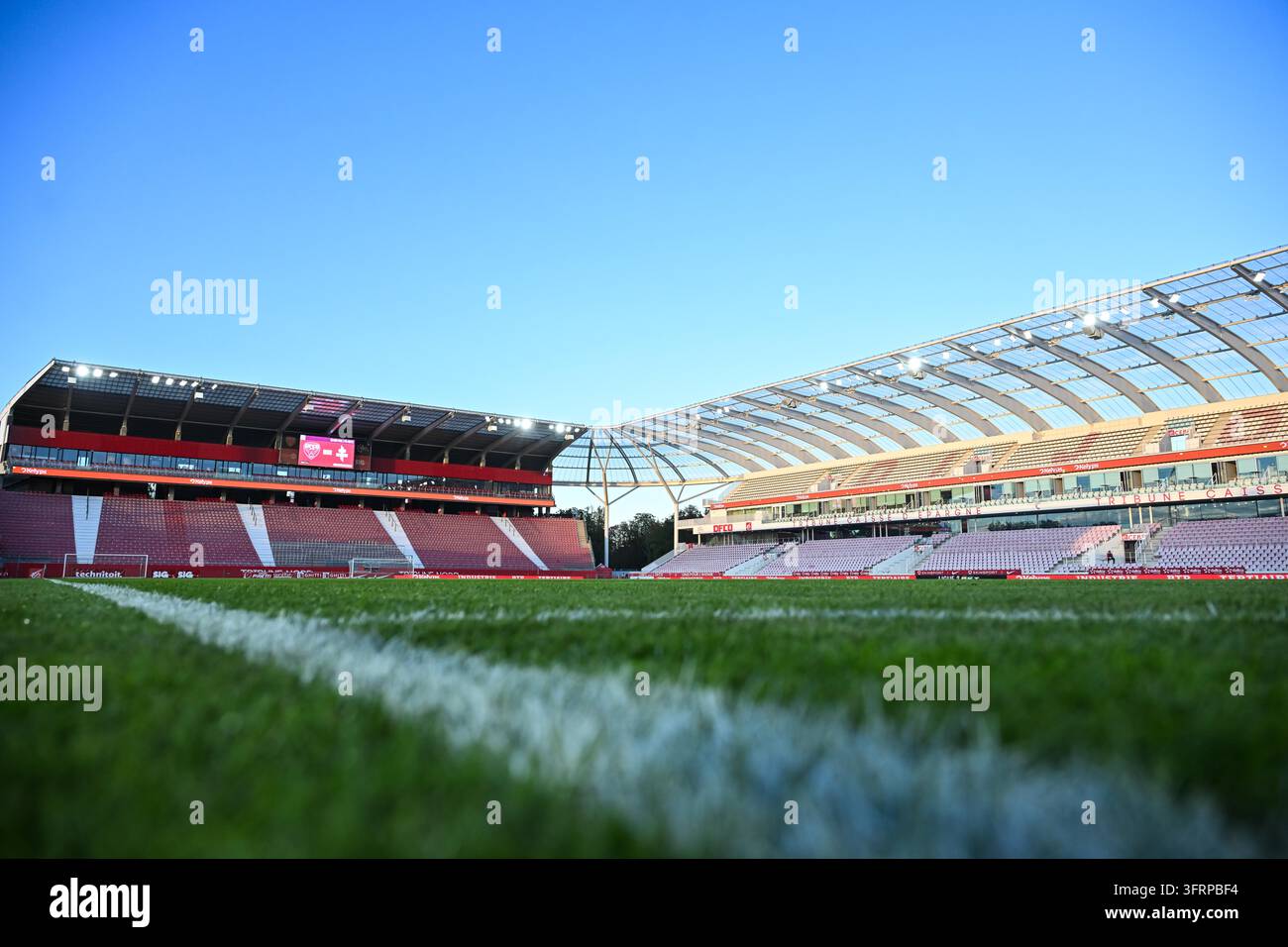 Stade Gaston Gérard DFCO - Metz during Ligue 2 BKT match between Dijon ...
