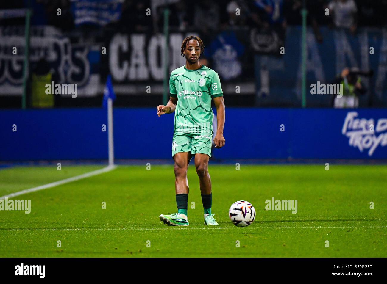 Kandet DIAWARA of Estac Troyes during Ligue 1 McDonald's match between ...