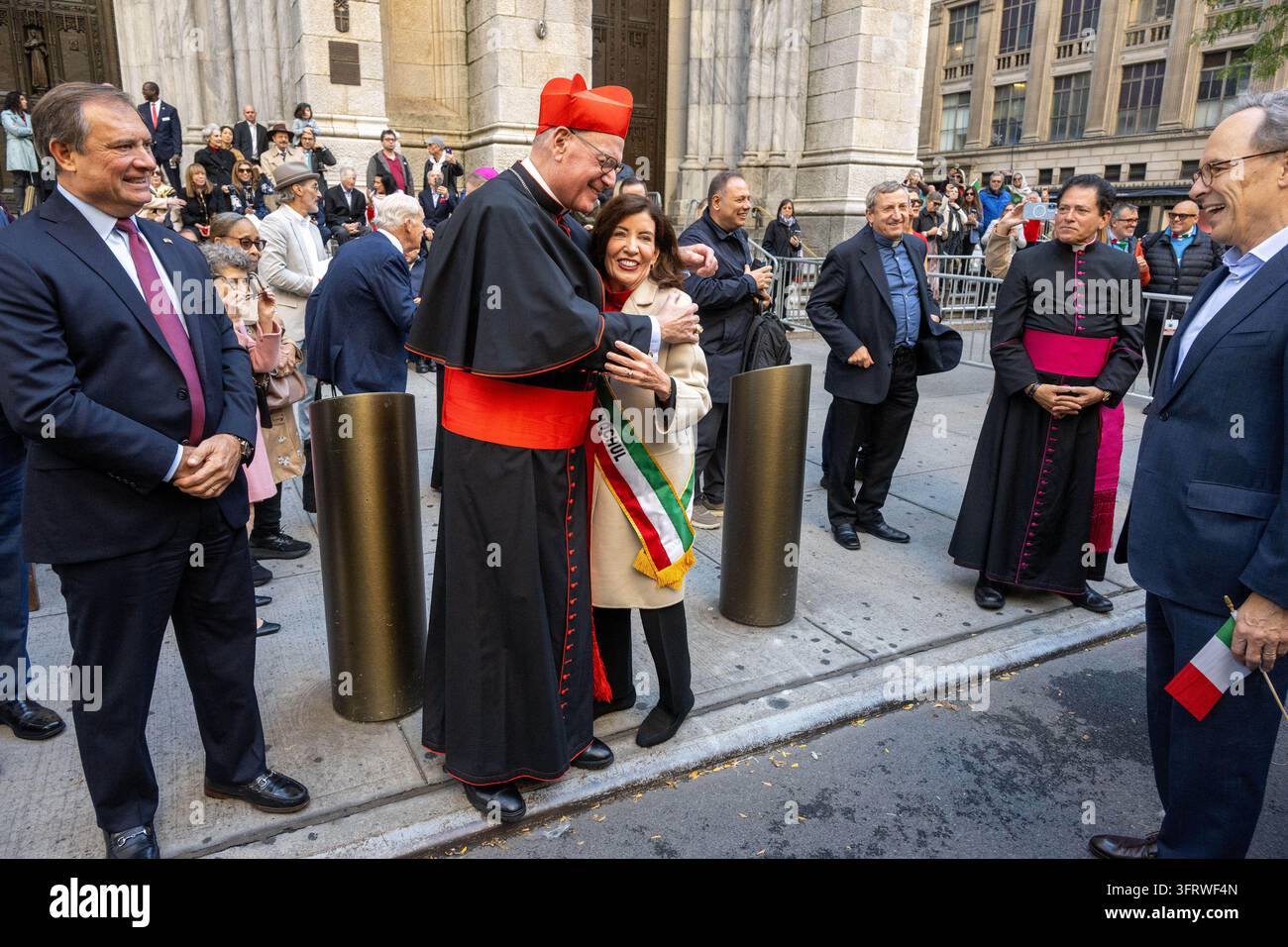 Retired New York Cardinal Timothy Dolan embraces New York State ...