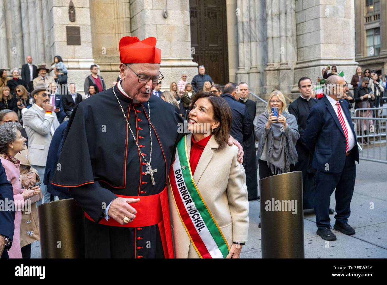 Retired New York Cardinal Timothy Dolan embraces New York State ...