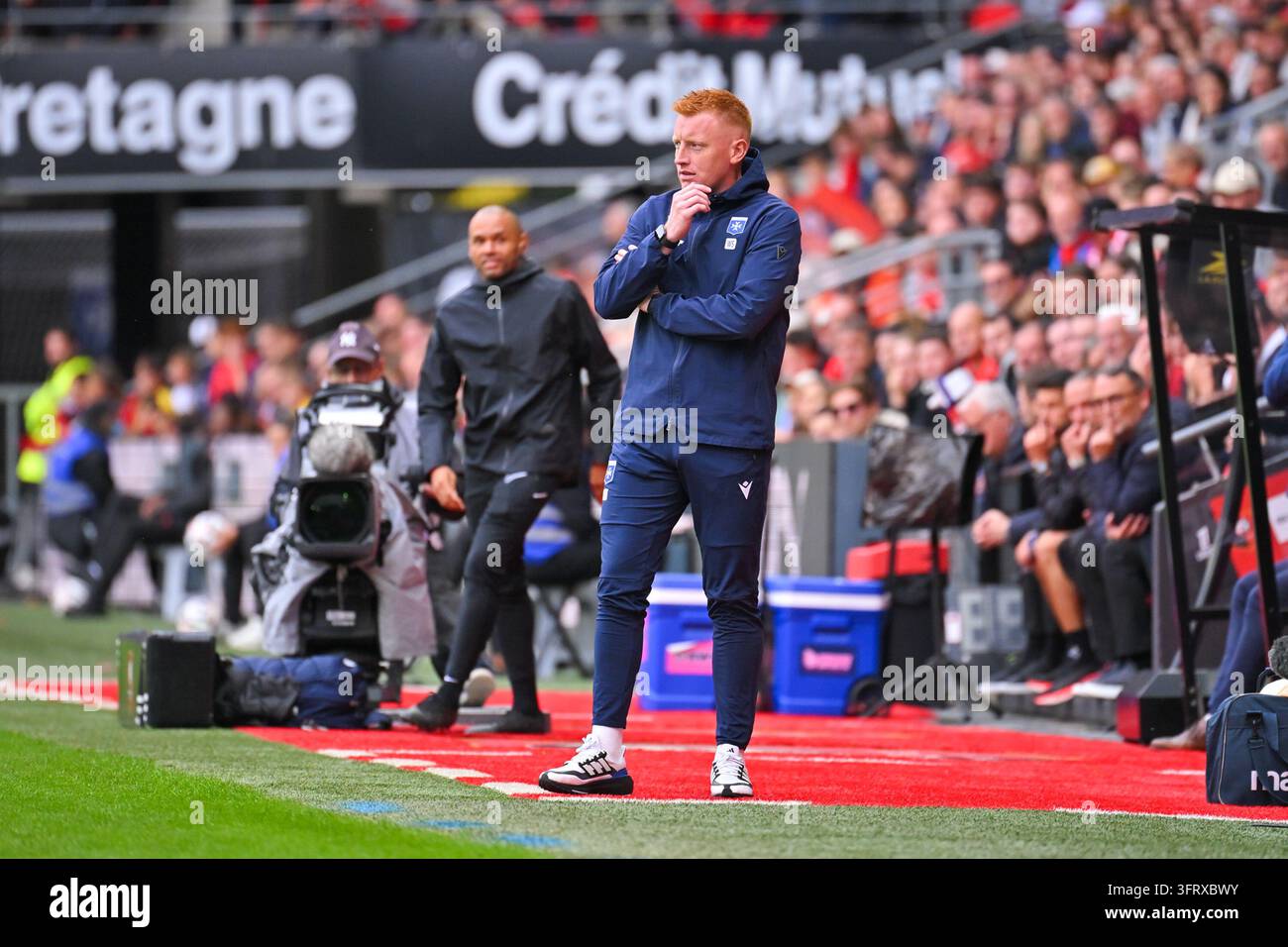 Will STILL Head Coach of Auxerre during Ligue 1 McDonald's match ...