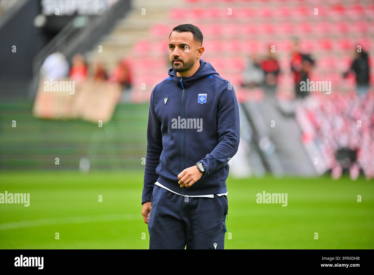 Thomas Wilzius Physical Coach of Auxerre during Ligue 1 McDonald's ...