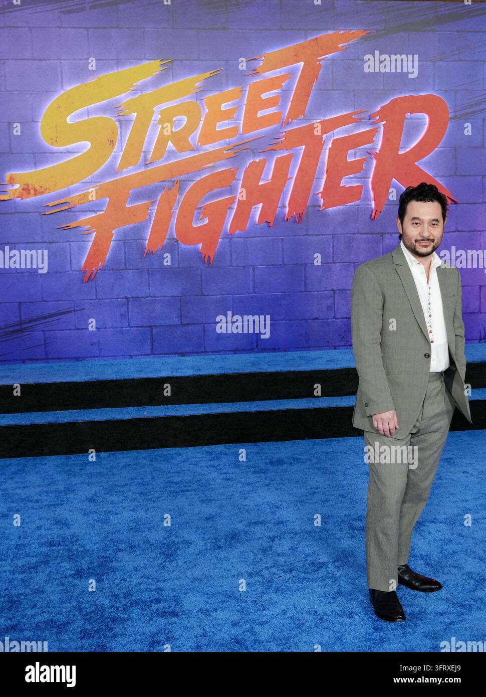 Kitao Sakurai arrives at the Paramount Pictures' STREET FIGHTER Los ...