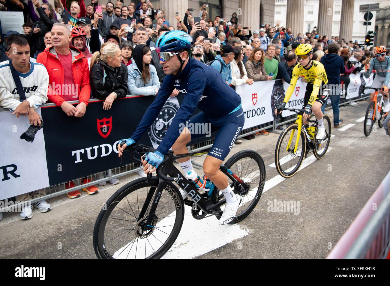 IPA89626841 - Diego Ulissi, XDS Astana Team, at the start of *Il ...