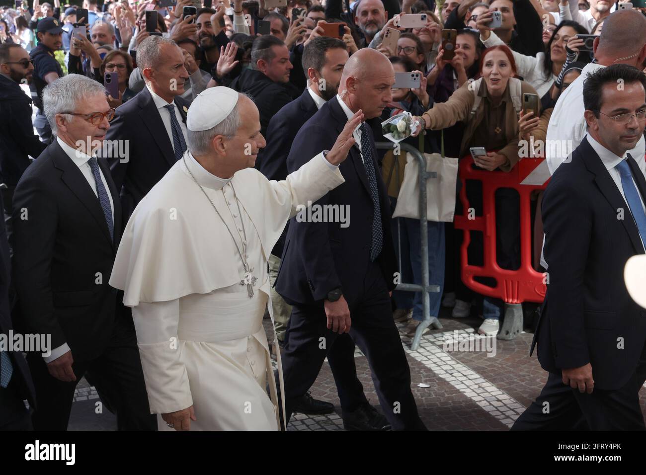 IPA89629972 - Rome, Italy — October 13, 2026: Pope Leo XIV is admitted ...