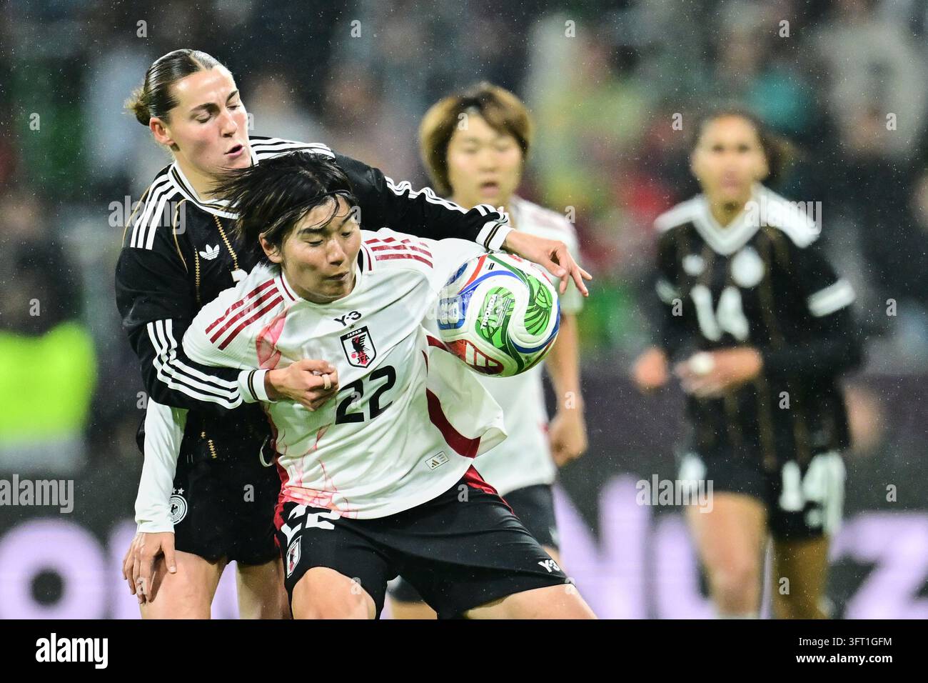 13 October 2026, Bremen: Soccer: National Team, Women, Germany vs ...