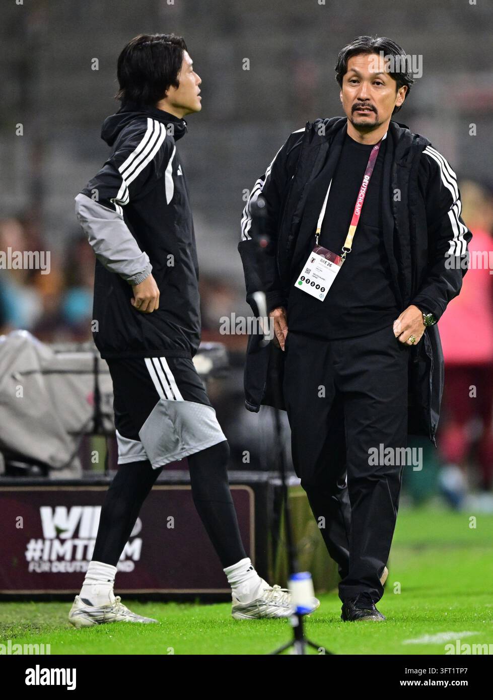 Trainer [coach] Kano Michihisa (Japan) Bremen, October 13, 2026, Soccer ...