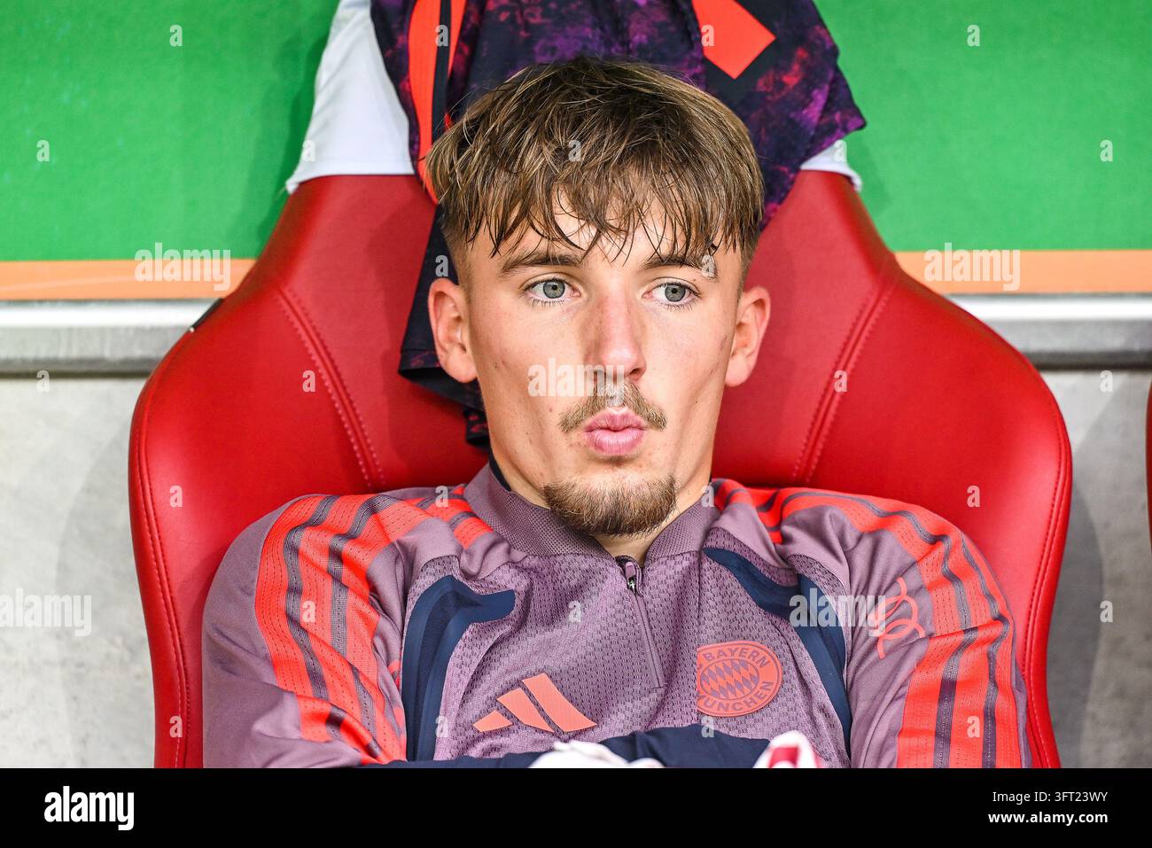 Lennart Karl (FC Bayern Munich, #42) Photo: Nordphoto / Hafner DFB/DFL ...