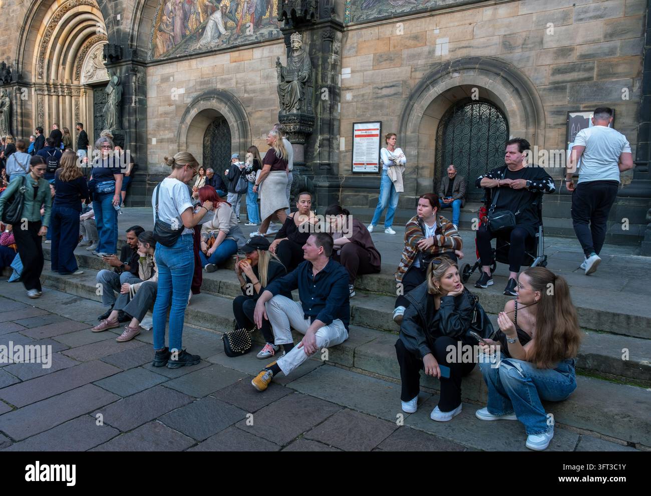 10/03/2026, Bremen, Germany - Day of German Unity 2026, visitors on the ...