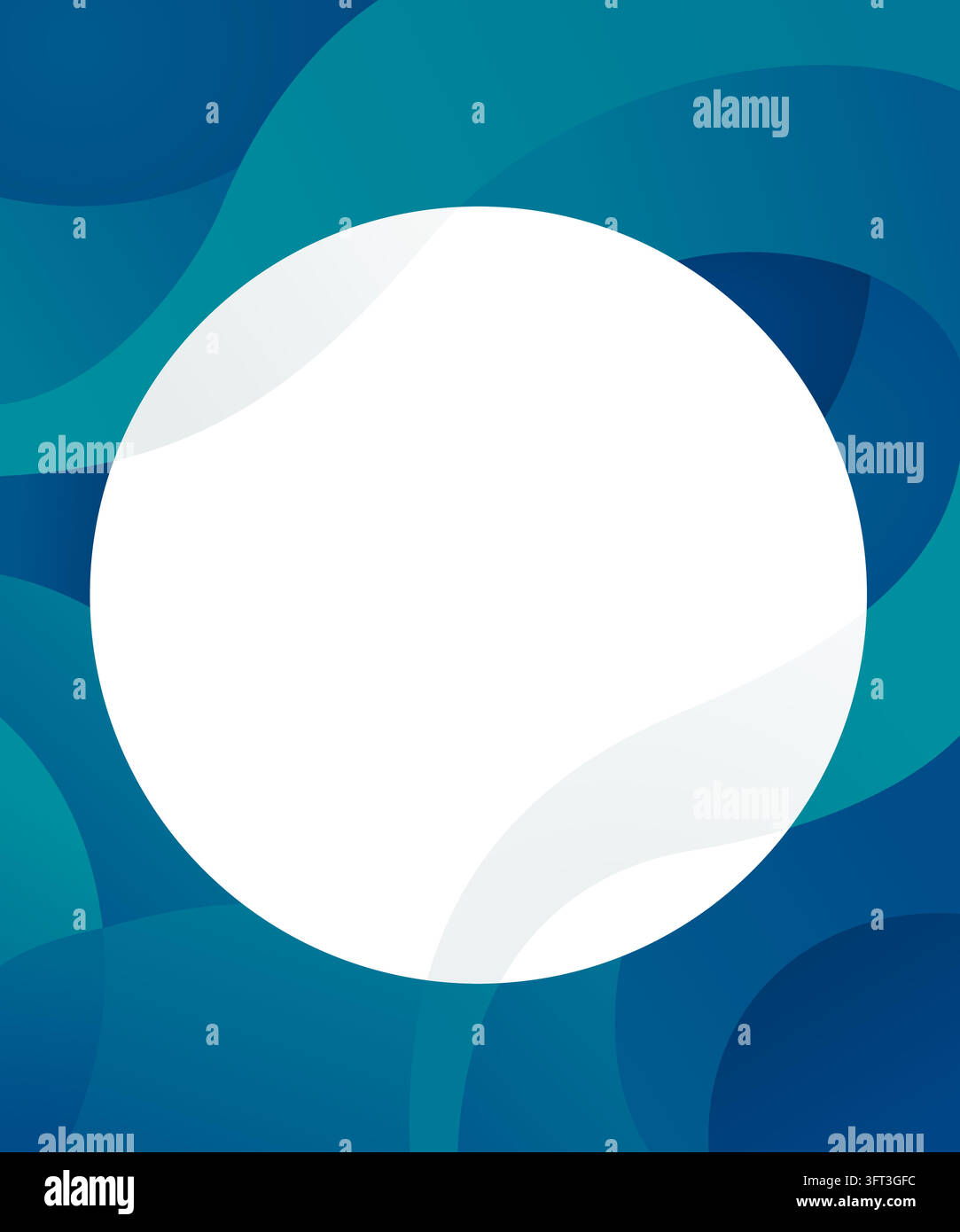 white space with colorful abstract wavy fluid background vector ...