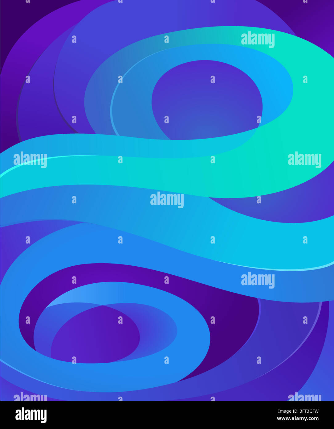 Liqud Form An abstract, modern graphic design featuring smooth, fluid wave-like ...