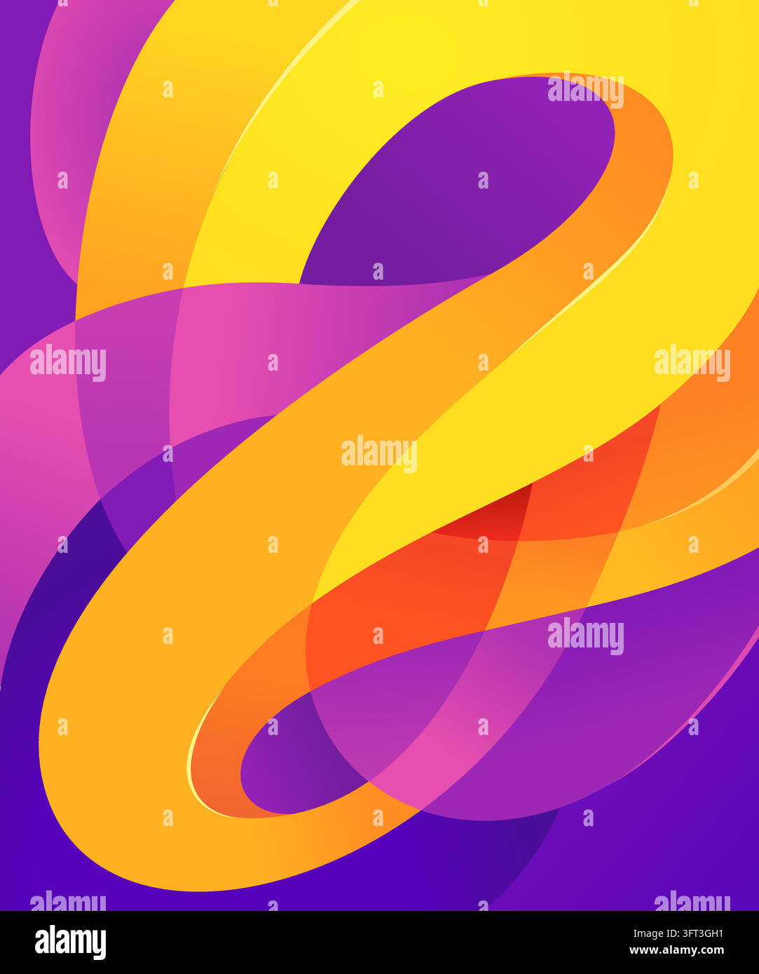 Liqud Form An abstract, modern graphic design featuring smooth, fluid wave-like ...