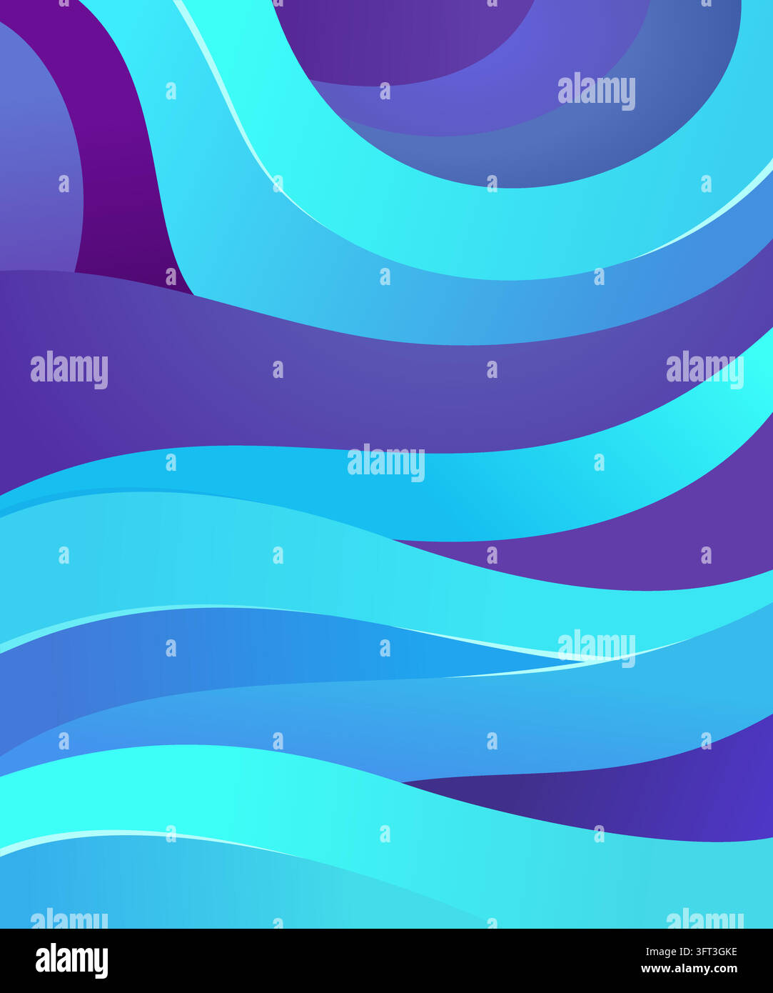 Liqud Form An abstract, modern graphic design featuring smooth, fluid wave-like ...
