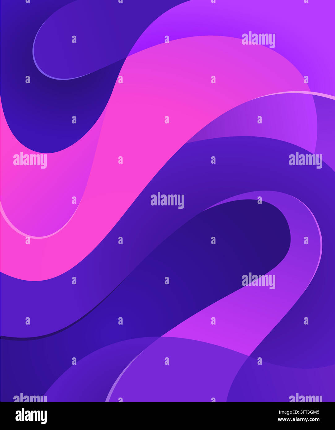 Liqud Form An abstract, modern graphic design featuring smooth, fluid wave-like ...