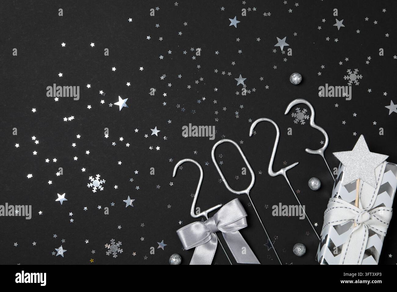 Concept of Happy New Year 2023, space for text Stock Photo - Alamy