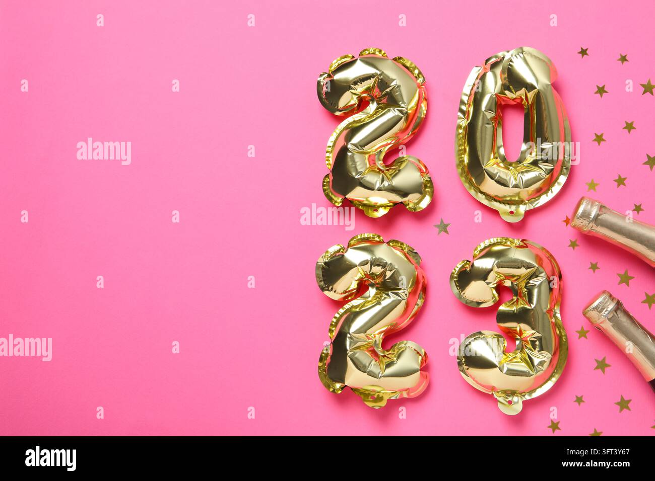 Concept of Happy New Year 2023, space for text Stock Photo - Alamy