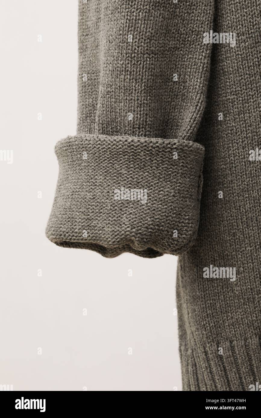 Hanging sweater, concept of autumn season clothes Stock Photo - Alamy