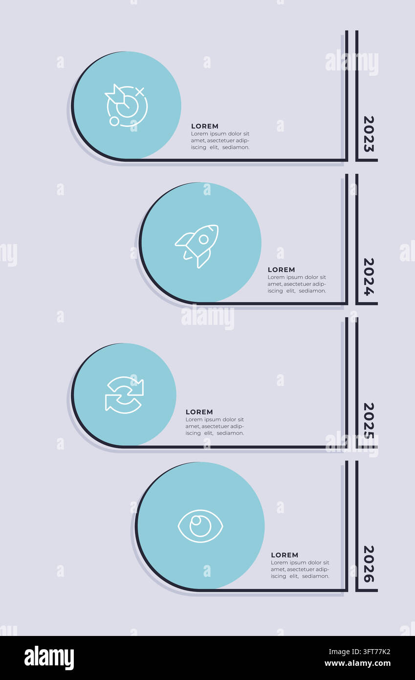 Analysis of organization development musical notes timeline infographic ...