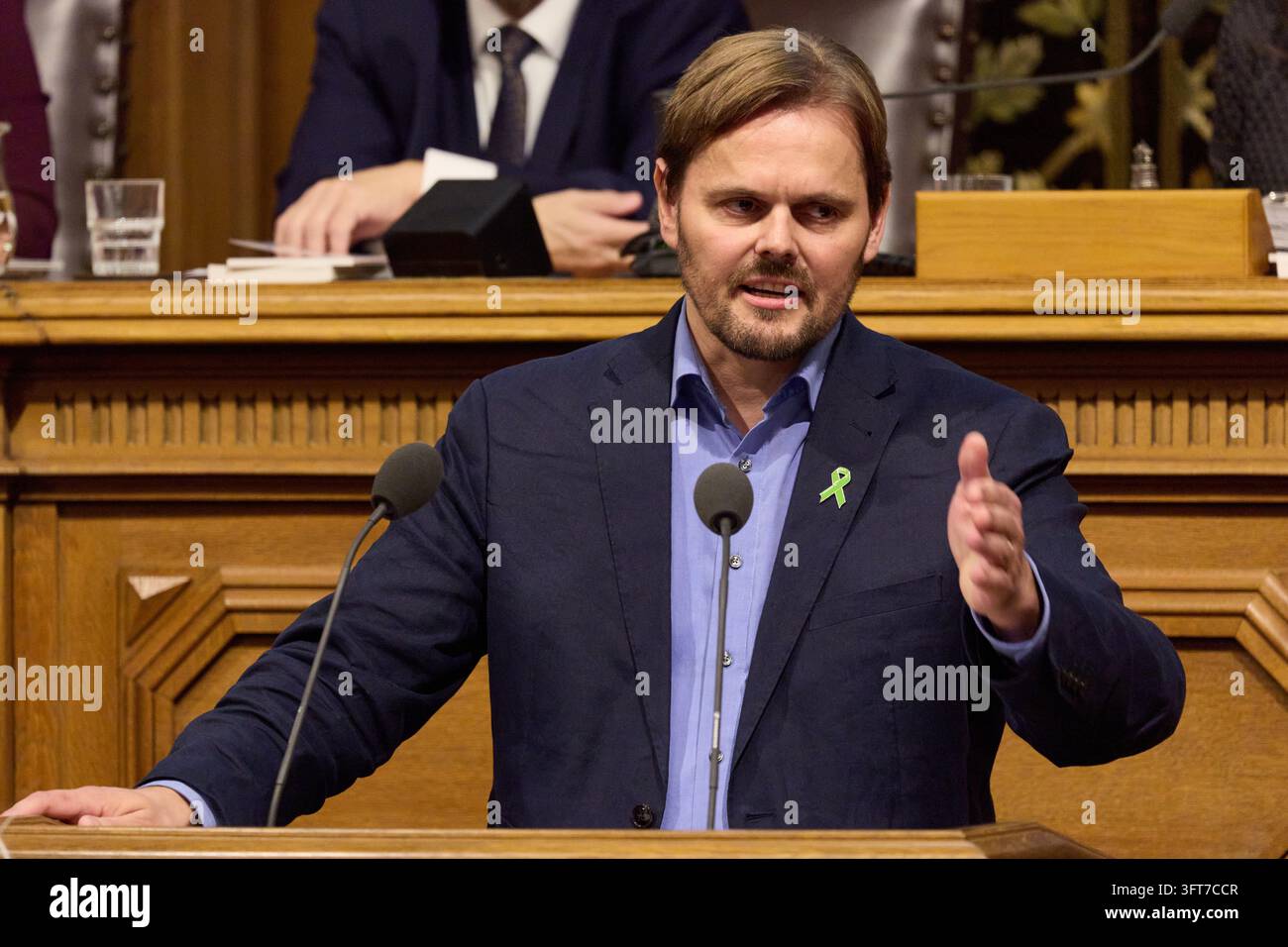 14 October 2026, Hamburg: Michael Gwosdz (Alliance 90/The Greens ...